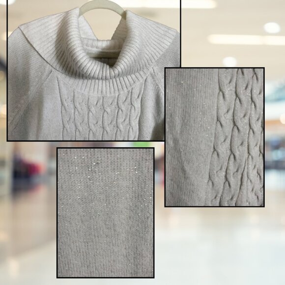 NY&CO Cowl Neck Sweater Dress Sz. XL - Picture 4 of 6